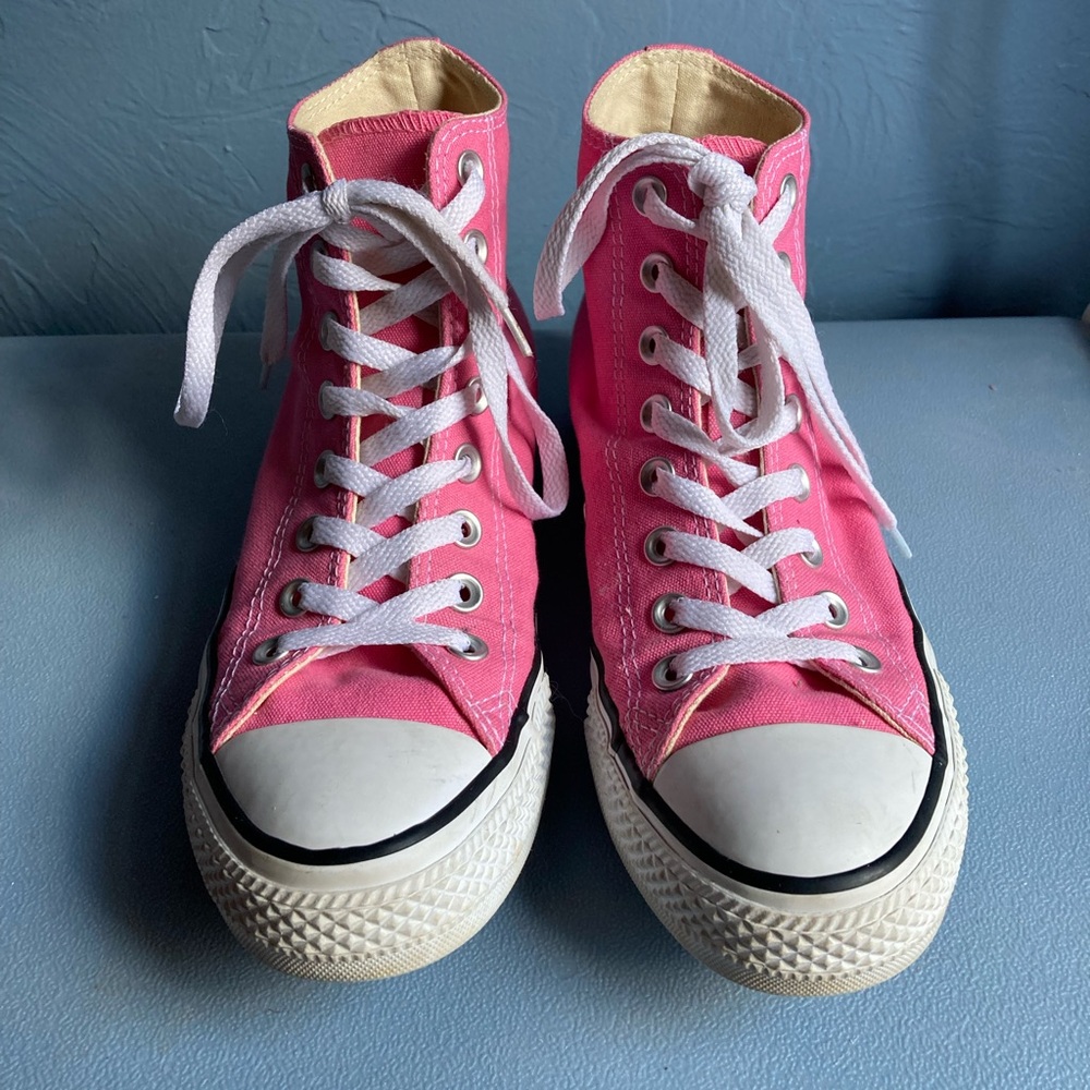 Pink Converse All Star Hightops